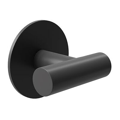 Amig Zelfklevende handdoekhouder voor de badkamer, model 6 Schroefloze zelfklevende handdoekhaak 60 x 55 x 65 mm Roestvrij staal Matzwart Amig Zelfklevende handdoekhouder voor de badkamer, model 6 Schroefloze zelfklevende handdoekhaak 60 x 55 x 65 mm Roestvrij staal Matzwart