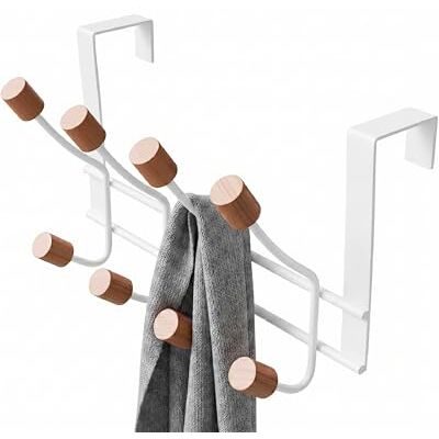 Amig Deurhanger 280 x 173 x 120 mm Witte hanger Gemaakt van staal en FSC-hout. Mod. CP47 Amig Deurhanger 280 x 173 x 120 mm Witte hanger Gemaakt van staal en FSC-hout. Mod. CP47