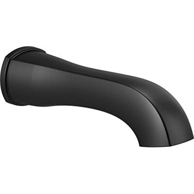 DELTA RP93377BL niet-omleider tub uitloop, mat zwart DELTA RP93377BL niet-omleider tub uitloop, mat zwart