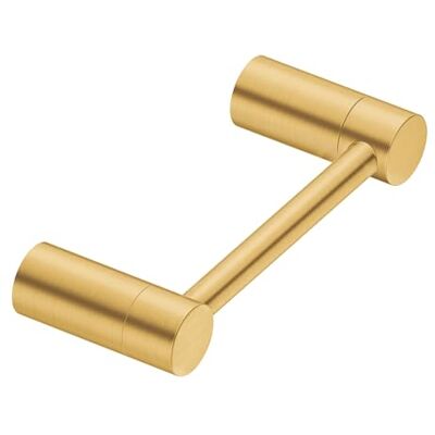 Moen Align Pivoting Toilet Paper Holder modern Geborsteld goud Moen Align Pivoting Toilet Paper Holder modern Geborsteld goud