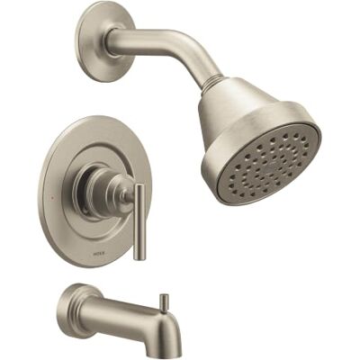 Moen T2903EPBN Gibson badkuip-douchearmatuur, geborsteld nikkel Moen T2903EPBN Gibson badkuip-douchearmatuur, geborsteld nikkel