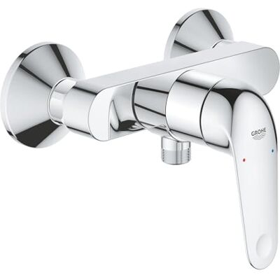 Grohe Swift 24333001 Douchekraan (met temperatuurbegrenzer, incl. montagegereedschap, duurzaam oppervlak), chroom Grohe Swift 24333001 Douchekraan (met temperatuurbegrenzer, incl. montagegereedschap, duurzaam oppervlak), chroom