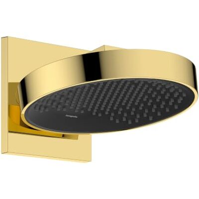 Hansgrohe Rainfinity Hoofddouche max. 8 l/min (EcoSmart) met douchearm, ronde Douchekop (250 mm), Regendouche voor wandmontage, met anti-kalk functie, polished gold optic, 26227990 Hansgrohe Rainfinity Hoofddouche max. 8 l/min (EcoSmart) met douchearm, ronde Douchekop (250 mm), Regendouche voor wandmontage, met anti-kalk functie, polished gold optic, 26227990