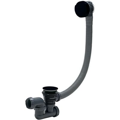 Wirquin 30724541 Black Touch badkuip-afvoerset met kabel L 700 mm, zwart Complete badkuipafvoer, 700 mm, ABS-klep, ABS-stuurwiel, gemaakt in Frankrijk, mat zwart Wirquin 30724541 Black Touch badkuip-afvoerset met kabel L 700 mm, zwart Complete badkuipafvoer, 700 mm, ABS-klep, ABS-stuurwiel, gemaakt in Frankrijk, mat zwart