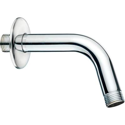 Cornat Wandarm 130 mm uitlading 45° helling 1/2 inch aansluitschroefdraad geschikt voor alle gangbare hoofddouches messing verchroomd/toevoerarm voor regendouches/douchearm / TECBW3308 Cornat Wandarm 130 mm uitlading 45° helling 1/2 inch aansluitschroefdraad geschikt voor alle gangbare hoofddouches messing verchroomd/toevoerarm voor regendouches/douchearm / TECBW3308