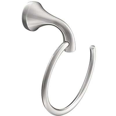 Moen YB2886CH Eva Badkamer Handdoek Ring, Chroom, 1 Count (Pack van 1) Moen YB2886CH Eva Badkamer Handdoek Ring, Chroom, 1 Count (Pack van 1)