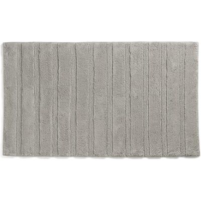 Kela Badmat Megan, 100 cm x 60 cm, 100% katoen, zilvergrijs, antislip, wasbaar tot 30 °C, geschikt voor vloerverwarming, 23586 Kela Badmat Megan, 100 cm x 60 cm, 100% katoen, zilvergrijs, antislip, wasbaar tot 30 °C, geschikt voor vloerverwarming, 23586