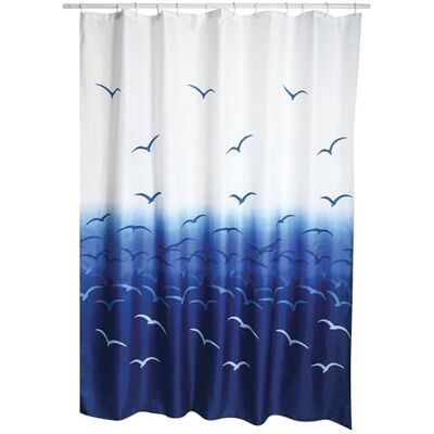 MSV Mouettes Polyester Douchegordijn 180 x 200 cm MSV Mouettes Polyester Douchegordijn 180 x 200 cm
