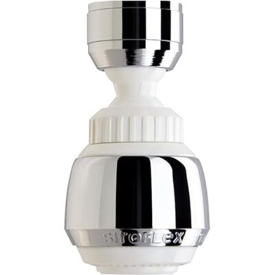 SIROFLEX - 2505/50S Sirius - chromen afwerking - wit - Kraan SIROFLEX - 2505/50S Sirius - chromen afwerking - wit - Kraan
