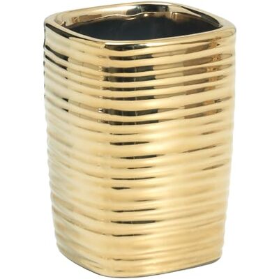 Gedy Kelly Gouden Keramische Tandenborstelhouder - Tandenborstelhouder Gedy Kelly Gouden Keramische Tandenborstelhouder - Tandenborstelhouder