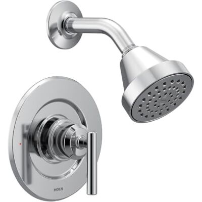 Moen T2902EP Gibson Douche met één handvat, alleen voor douche zonder ventiel, chroom-T2902EP, chroom, 1 Moen T2902EP Gibson Douche met één handvat, alleen voor douche zonder ventiel, chroom-T2902EP, chroom, 1
