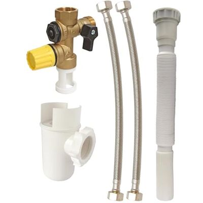 Ayor Veiligheidspakket voor Boiler - Veiligheidsset, Messingventiel, Teflonzit Ayor Veiligheidspakket voor Boiler - Veiligheidsset, Messingventiel, Teflonzit