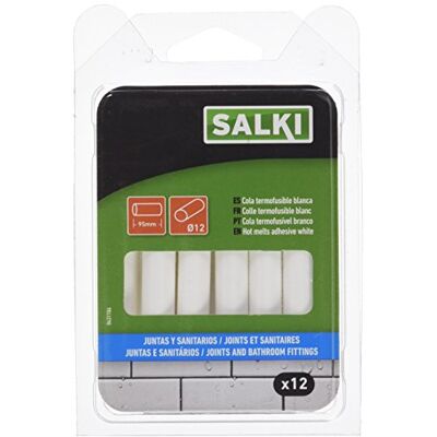 Salki - 0431106 - 11.5x95mm - Wit - Hotlijmstaaf Salki - 0431106 - 11.5x95mm - Wit - Hotlijmstaaf