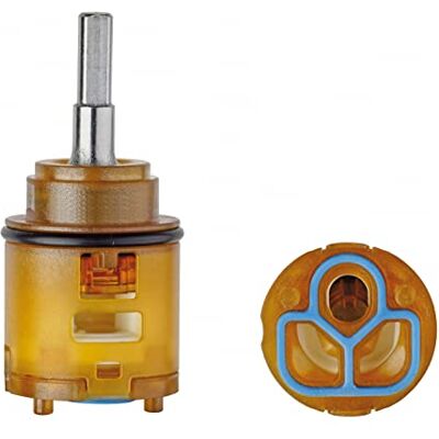 Paini Ø25 open cartridge ronde stang Ø5 Code: 53CC956G25OT, bruin Paini Ø25 open cartridge ronde stang Ø5 Code: 53CC956G25OT, bruin