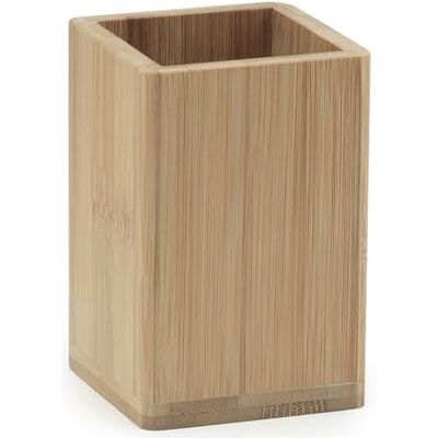 Gedy BN98 Bamboe Badkamer Tandenborstelhouder - Badkamer Accessoires Gedy BN98 Bamboe Badkamer Tandenborstelhouder - Badkamer Accessoires