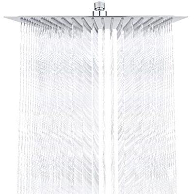 IBERGRIF M20294 - Regendouchekop, 12 inch, Chroom - Regendouche IBERGRIF M20294 - Regendouchekop, 12 inch, Chroom - Regendouche