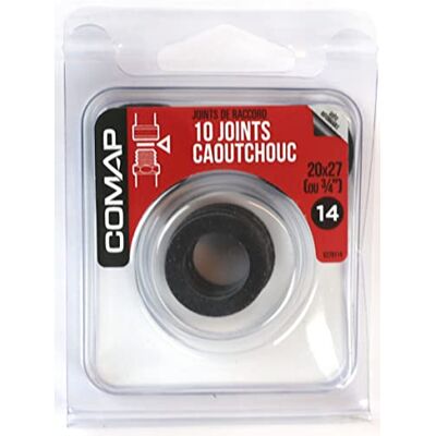 Comap 10 rubberen ringen voor warm water 20x27mm - joint Comap 10 rubberen ringen voor warm water 20x27mm - joint