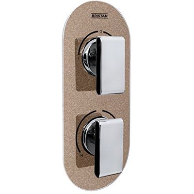 Bristan Mpiv2-Nbspshcdiv Cr Metallglans Pivot 2 - Klep en kraan Bristan Mpiv2-Nbspshcdiv Cr Metallglans Pivot 2 - Klep en kraan