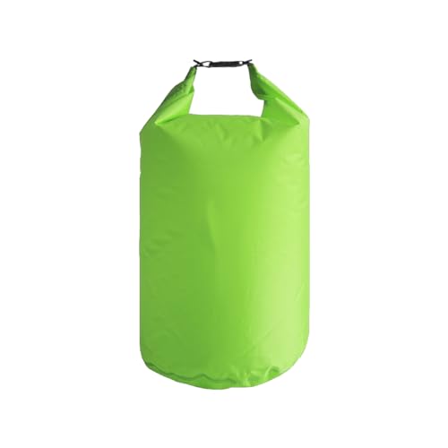 Tadipri Dry Bag en waterdichte tas voor kajakken, boottochten, kanoën, vissen, raften, zwemmen, snowboarden, fluorescerend groen, 5 liter