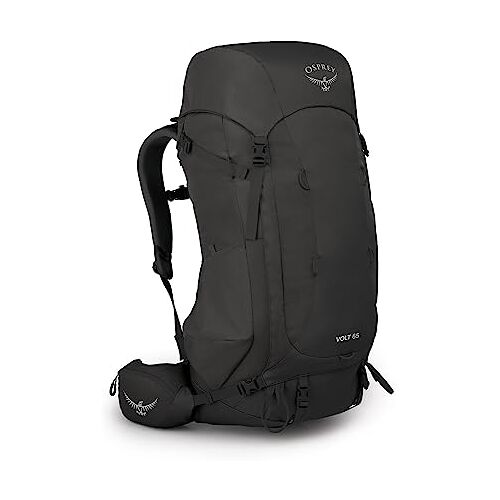 Osprey Volt 65 Heren Backpacken Rugzak Mamba Zwart O/S, Zwart, Eén maat, Casual