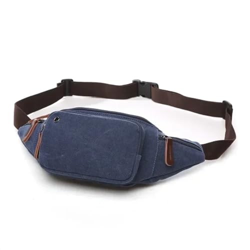 BUNIQ Sport Fanny Pack, Outdoor Running Taille Pack Canvas Pack Taille Fanny Mannen Tas Pack Taille Mannen Tas Outdoor Mannelijke Riem, D, Eén maat