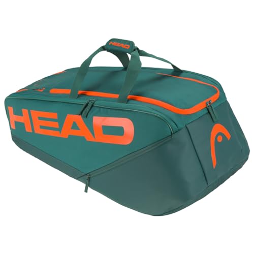 HEAD Pro Racquet Bag tennistas, cyaan/oranje, XL