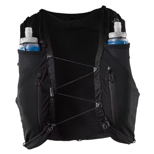 Perfeclan Hydratatievest Waterzak 12L Dagrugzak Rugzak Multi Zakken voor Heren Dames Hydratatiepakket voor Wandelen Kamperen Joggen , xl