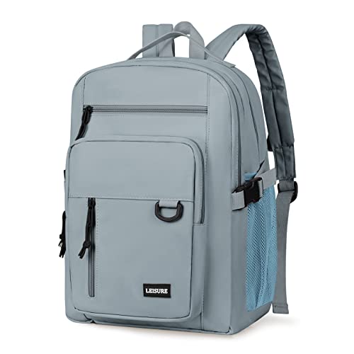 HYC00 Schoolrugzak voor meisjes tieners waterdichte schooltas voor school casual dagrugzak School Rugzak jongens reizen rugzak 14 inch Laptop Rugzak licht schooltassen rugzak voor werk,Blauw