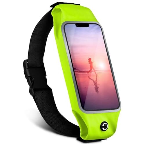 MoEx Breeze Bag voor Xiaomi 14, neon, loopgordel