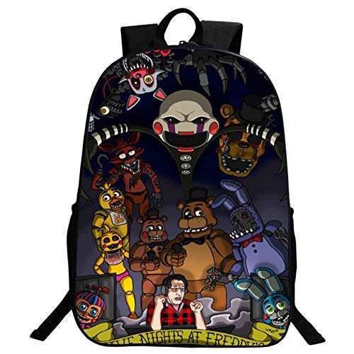 Jilijia vijf nachten op rugzak fnaf rugzak fnaf schooltas FNAF School Rugzak Kinderen Schooltas rugzak rugzak voor mannen rugzak laptop rugzak laptop rugzak laptop, Type10, 40x30x20cm