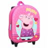 mybagstory Trolley Peppa Pig Kind School Basis Kleuterschool Kinderdagverblijf Kinderdagverblijf Jongens/meisjes schooltas Maat 31 cm Verstelbare bandjes Wielen