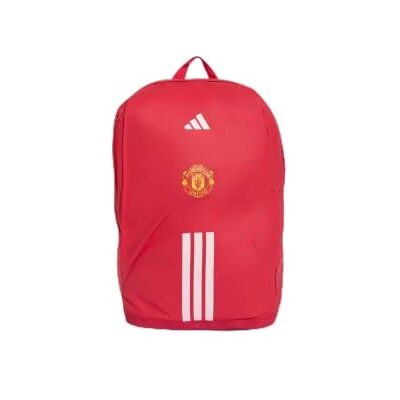 adidas uniseks-volwassene Manchester United Backpack, mufc red/white, One Size adidas uniseks-volwassene Manchester United Backpack, mufc red/white, One Size