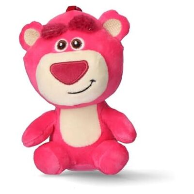 CERDÁ LIFE'S LITTLE MOMENTS Lotso Pluche sleutelhanger, roze beer Toy Story met kunststof haken, kinderaccessoires voor rugzakken, tassen en etui, zacht, licht, officieel Disney-gelicentieerd product CERDÁ LIFE'S LITTLE MOMENTS Lotso Pluche sleutelhanger, roze beer Toy Story met kunststof haken, kinderaccessoires voor rugzakken, tassen en etui, zacht, licht, officieel Disney-gelicentieerd product