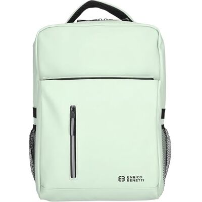 Enrico Benetti Bergen 56007015 Rugzak waterafstotend PU laptop 14 inch mint, munt, Medium, Klassiek Enrico Benetti Bergen 56007015 Rugzak waterafstotend PU laptop 14 inch mint, munt, Medium, Klassiek