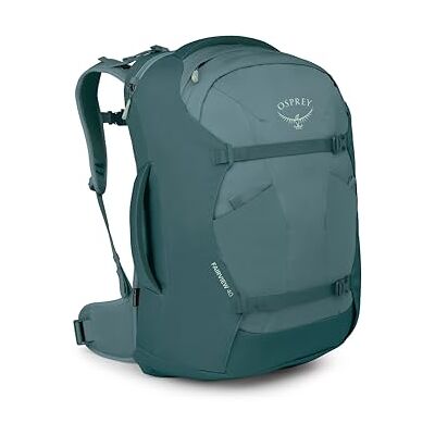 Osprey rugzak reistas met laptopvak Fairview 40 Travel Pack Cascade Blue/Torrent Blue petrol Osprey rugzak reistas met laptopvak Fairview 40 Travel Pack Cascade Blue/Torrent Blue petrol