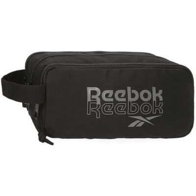 Reebok Melbourne drievoudige pennenetui, zwart, 22 x 10 x 9 cm, polyester, van Joumma Bags, Zwart, Eén maat, Drievoudig etui Reebok Melbourne drievoudige pennenetui, zwart, 22 x 10 x 9 cm, polyester, van Joumma Bags, Zwart, Eén maat, Drievoudig etui