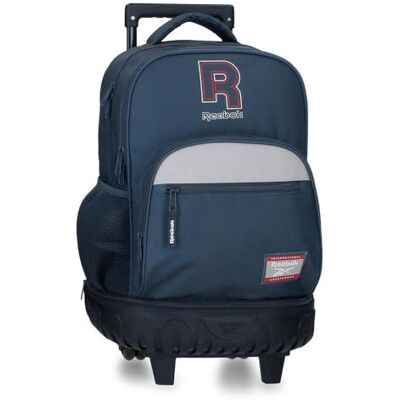 Reebok Queens Mochila Compact 2 Ruedas Marino 32x43x21 cm Polyester 28,9L van Joumma Bags Reebok Queens Mochila Compact 2 Ruedas Marino 32x43x21 cm Polyester 28,9L van Joumma Bags