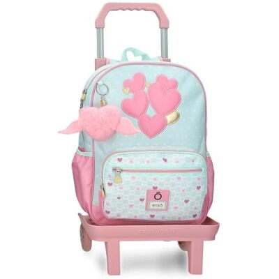 Enso Hearts Schoolrugzak Groen 30x38x12 cm Polyester 13,68L Enso Hearts Schoolrugzak Groen 30x38x12 cm Polyester 13,68L