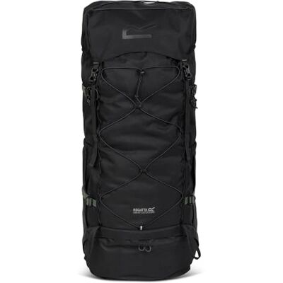 Regatta Rugzak Survivor 85L in reflecterende, duurzame en slijtvaste stof perfect voor wandelen, wandelen, kamperen en trekking, Grijs, L, Casual Regatta Rugzak Survivor 85L in reflecterende, duurzame en slijtvaste stof perfect voor wandelen, wandelen, kamperen en trekking, Grijs, L, Casual