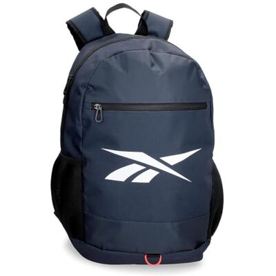 Reebok Wayland rugzak + schooltas, blauw, 33 x 48 x 17 cm, polyester, 26,93 l, Blauw, Eén maat, rugzak + pennenetui Reebok Wayland rugzak + schooltas, blauw, 33 x 48 x 17 cm, polyester, 26,93 l, Blauw, Eén maat, rugzak + pennenetui