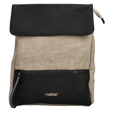 Rieker Dames H1546 Cityrugzak, beige, beige, Small Rieker Dames H1546 Cityrugzak, beige, beige, Small