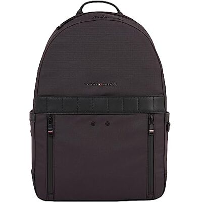 Tommy Hilfiger Heren TH Elevated 1985 rugzak, zwart, OS, Zwart, One Size Tommy Hilfiger Heren TH Elevated 1985 rugzak, zwart, OS, Zwart, One Size