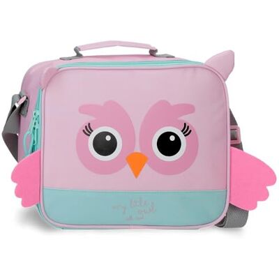 ROLL ROAD Happy Pets Thermische Lunchtas Roze 25x21x11 cm Polyester ROLL ROAD Happy Pets Thermische Lunchtas Roze 25x21x11 cm Polyester