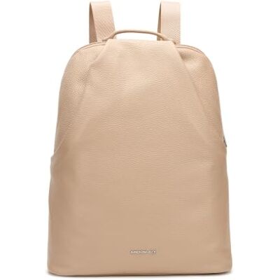 Mandarina Duck Leren rugzak met laptopvak Mellow Leather Backpack Warm Taupe Mandarina Duck Leren rugzak met laptopvak Mellow Leather Backpack Warm Taupe