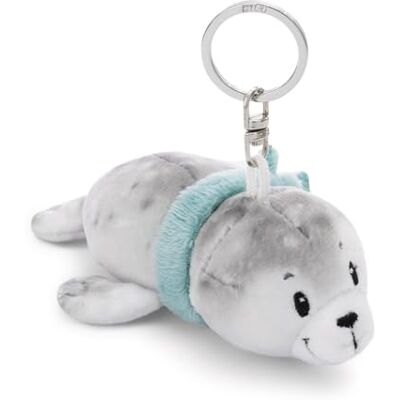 NICI Sleutelhanger Zeehond Bente 10 cm grijs Metgezel knuffeldierhanger met sleutelring Sleutelhouder voor sleutelkoord, tas, rugzak en meer NICI Sleutelhanger Zeehond Bente 10 cm grijs Metgezel knuffeldierhanger met sleutelring Sleutelhouder voor sleutelkoord, tas, rugzak en meer
