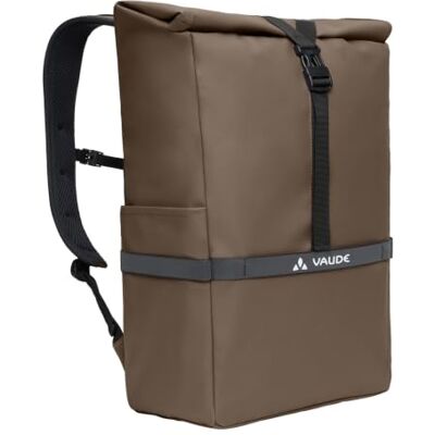 VAUDE Mineo Rugzak 23, veelzijdige, urban dagrugzak met roltop, extra ritssluiting aan de voorkant VAUDE Mineo Rugzak 23, veelzijdige, urban dagrugzak met roltop, extra ritssluiting aan de voorkant