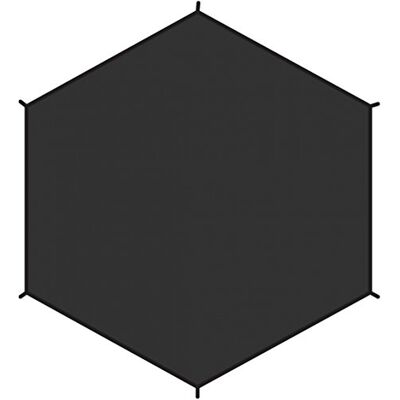 Fjällräven Fjallraven Dome 2 Footprint accessoires voor tenten en wandelen, unisex volwassenen, zwart (zwart), eenheidsmaat Fjällräven Fjallraven Dome 2 Footprint accessoires voor tenten en wandelen, unisex volwassenen, zwart (zwart), eenheidsmaat