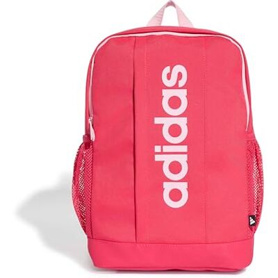adidas uniseks-kind Kids Linear Backpack, power pink/clear pink, One Size adidas uniseks-kind Kids Linear Backpack, power pink/clear pink, One Size