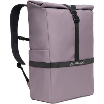 VAUDE Mineo Rugzak 23, veelzijdige, urban dagrugzak met roltop, extra ritssluiting aan de voorkant VAUDE Mineo Rugzak 23, veelzijdige, urban dagrugzak met roltop, extra ritssluiting aan de voorkant