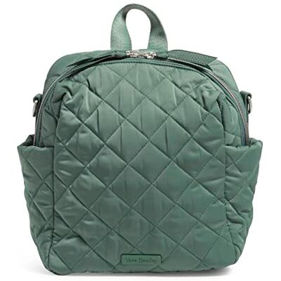 Vera Bradley Dames Performance Twill-rugzak, kleine boekentas, olijfblad, eenheidsmaat, Olijfblad, One Size Vera Bradley Dames Performance Twill-rugzak, kleine boekentas, olijfblad, eenheidsmaat, Olijfblad, One Size